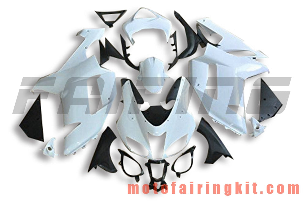 Fairing Kits Fit for ZX6R ZX-6R 636 2009 2010 2011 2012 09 10 11 12 Plastic ABS Injection Mold Complete Motorcycle Body Aftermarket Bodywork Frame (Unpainted) BBB1