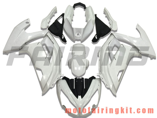 Kits de carenado aptos para ZX6R ZX-6R 636 2013 2014 2015 2016 2017 2018 Molde de inyección de plástico ABS Carrocería completa para motocicleta Marco de carrocería de posventa (sin pintar) BBB1