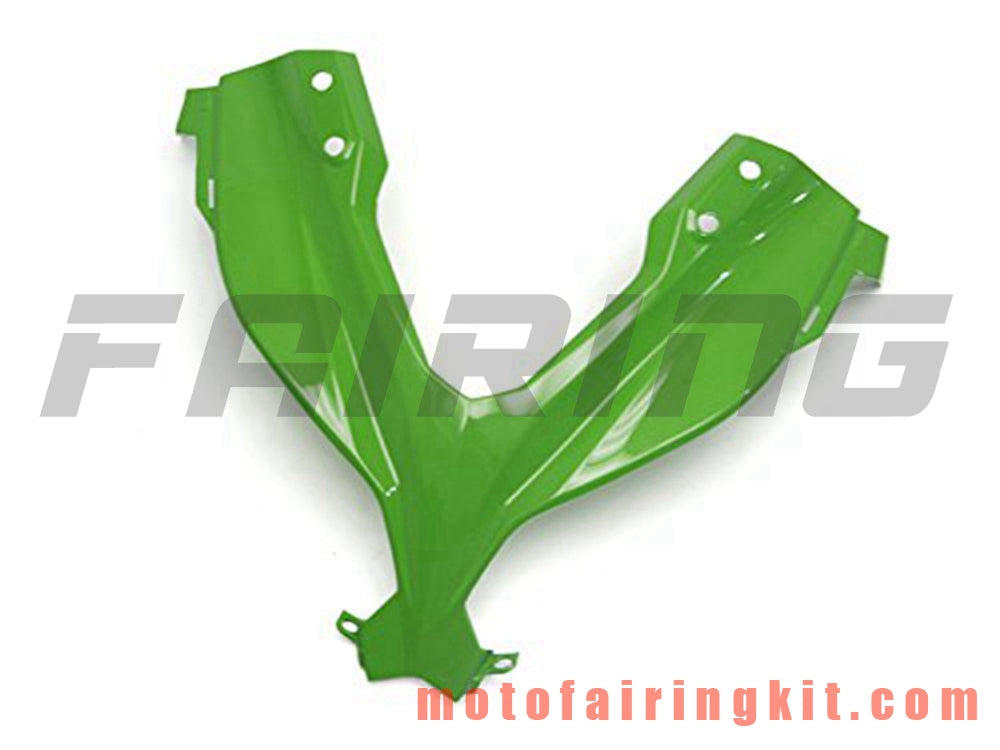 Fairing Kits Fit for EX300R ZX300R 2013 2014 2015 2016 2017 EX300R ZX300R Plastic ABS Injection Mold Complete Motorcycle Body Aftermarket Bodywork Frame (Green & Black) B027