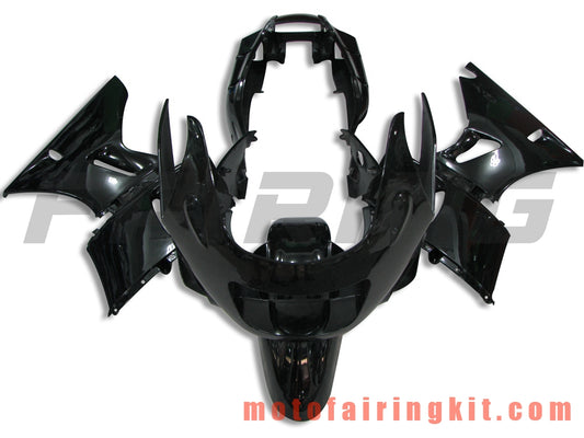 Fairing Kits Fit for ZZR400 1993 - 2007 93 94 95 96 97 98 99 02 03 04 05 06 07 Plastic ABS Injection Mold Complete Motorcycle Body Aftermarket Bodywork Frame (Black) B003