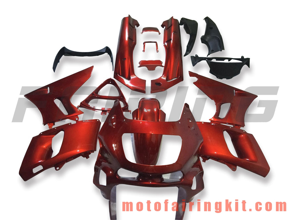 Fairing Kits Fit for ZZR400 1993 - 2007 93 94 95 96 97 98 99 02 03 04 05 06 07 Plastic ABS Injection Mold Complete Motorcycle Body Aftermarket Bodywork Frame (Orange) B023