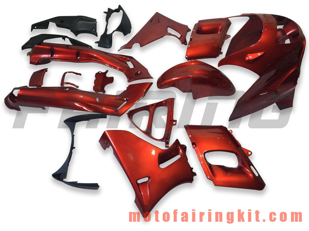 Kits de carenado aptos para ZZR400 1993 - 2007 93 94 95 96 97 98 99 02 03 04 05 06 07 Molde de inyección de plástico ABS Carrocería completa para motocicleta Carrocería del mercado de accesorios Marco (naranja) B023