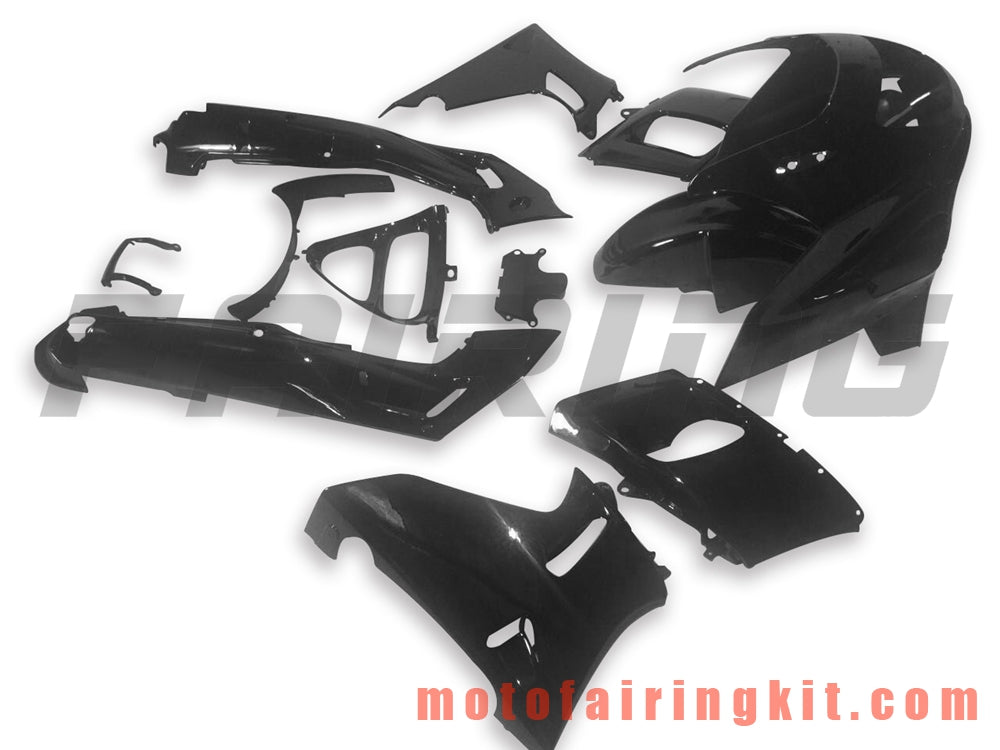 Fairing Kits Fit for ZZR400 1993 - 2007 93 94 95 96 97 98 99 02 03 04 05 06 07 Plastic ABS Injection Mold Complete Motorcycle Body Aftermarket Bodywork Frame (Black) B024