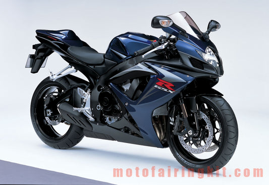 オートバイ デカール ステッカー GSX-R750 GSX-R600 K6 2006 2007 GSXR 600 750 K6 06 07 バイク レーシング フェアリング デカール (シルバー)