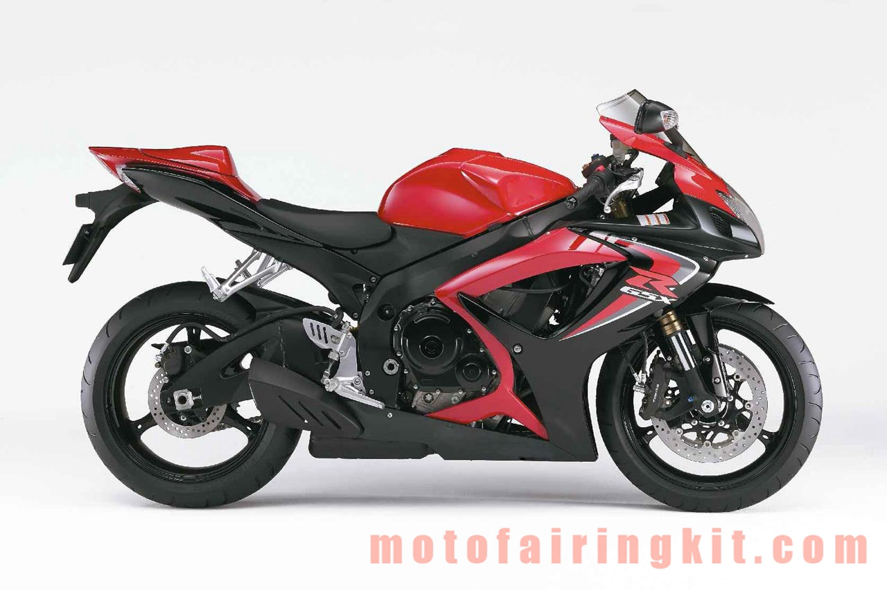 GSX-R750 GSX-R600 K6 2006 2007 GSXR 600 750 K6 06 07 バイク レーシング フェアリング デカール (レッド) 用 オートバイ デカール ステッカー