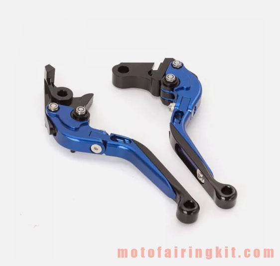 Generic Folding Adjustable Brake Clutch Lever CNC fit Blue