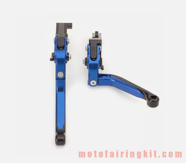 Generic Folding Adjustable Brake Clutch Lever CNC fit Blue