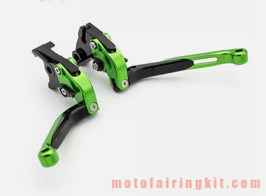 Generic Folding Adjustable Brake Clutch Lever CNC fit Green