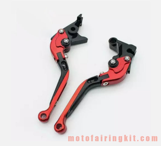 Generic Folding Adjustable Brake Clutch Lever CNC fit Red