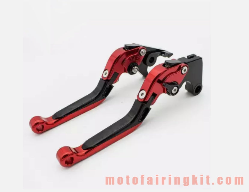 Generic Folding Adjustable Brake Clutch Lever CNC fit Red